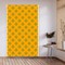 Kolam Rangoli Backdrop Indian Traditional Cloth Backdrop Photo Decor Banner Pooja Room Decor Decorative Cloth Dot Kolam Backdrop for Diwali Ganesha Puja Wedding Housewarming Gift